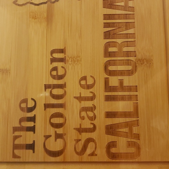 NEW ROYAL CRAFT WOOD Bamboo Cutting Board - Picture 2 of 5